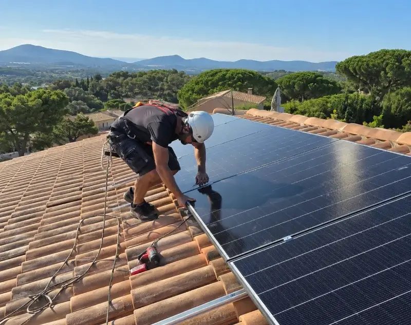 Installateur panneaux solaires Exoudun — pose photovoltaïque sur toiture